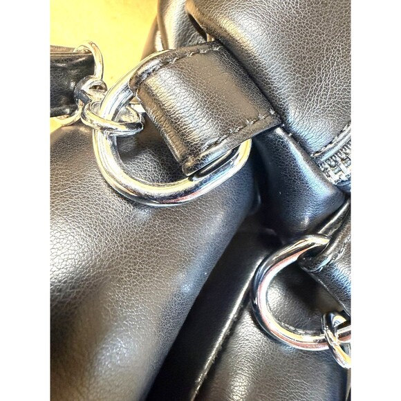 Dolls Kill Tormented Teddy Backpack - Vegan Leather Bag, Spikes and Studs Black main image 10